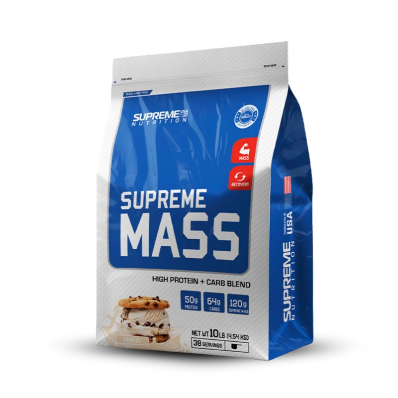 Supreme Mass 10Lb Cookies+Creatina Yava Labs 300Gr - Imagen 2