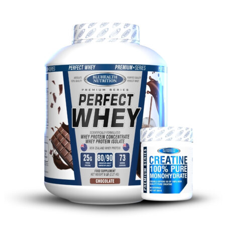 Perfect Whey 5Lb Chocolate + Creatina 100% Monohidratada 300Gr