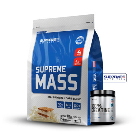 Supreme Mass 10Lb Vainilla+Creatina Universe Nutrition 250Gr