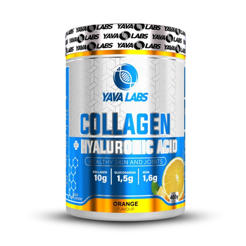Colágeno + Acido Hialuronico 400Gr 20 Serv - Naranja - Imagen 3