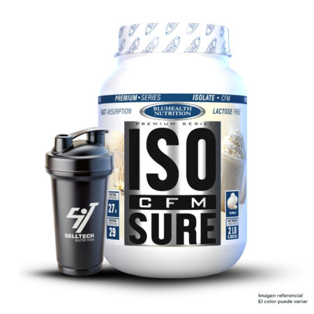 Proteína Isolate Iso Sure Cfm 2Lb Vainilla+Shaker