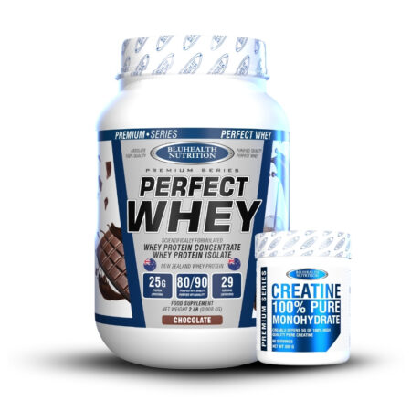 Perfect Whey 2Lb Chocolate + Creatina 100% Monohidratada 300Gr