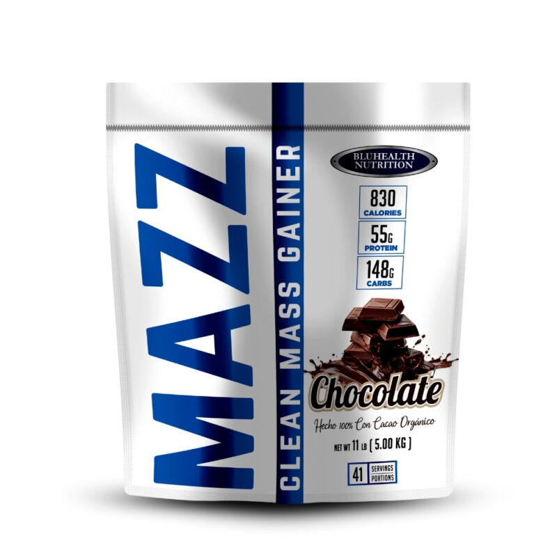 Ganador Mazz - Clean Mass Gainer 11Lb Chocolate+Shaker - Imagen 2