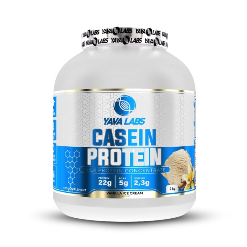 Casein Protein 2Kg Vainilla + Creatina Monohidratada Yava Labs 300Gr - Imagen 2