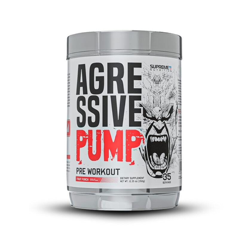 Agressive Pump 350Gr Fruit Punch+Shaker - Imagen 3
