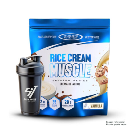 Crema De Arroz 1Kg Vainilla+Shaker