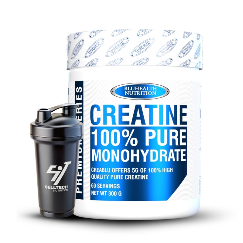Creatina 100% Monohidratada 300Gr+Shaker - Imagen 2