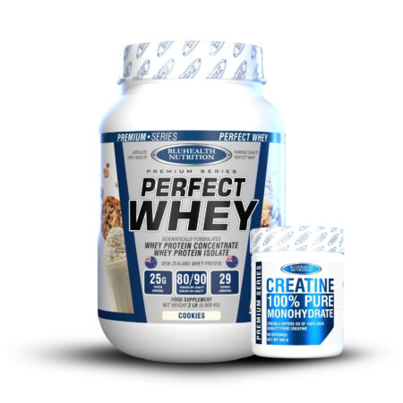 Perfect Whey 2Lb Cookies + Creatina 100% Monohidratada 300Gr