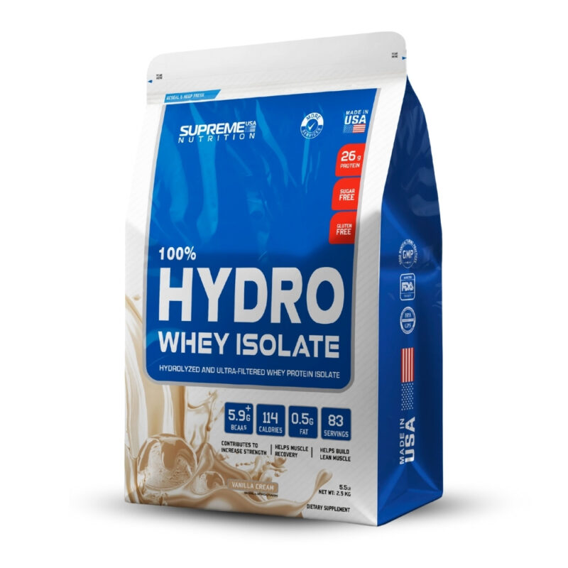 100% Hydro Whey Isolate Vainilla 5.5Lb+Creatina Applied Nutrition 250Gr - Imagen 2