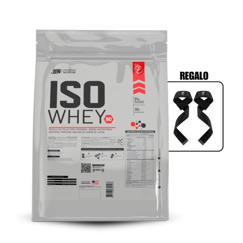 Iso Whey 90 3 Kg Chocolate+Straps