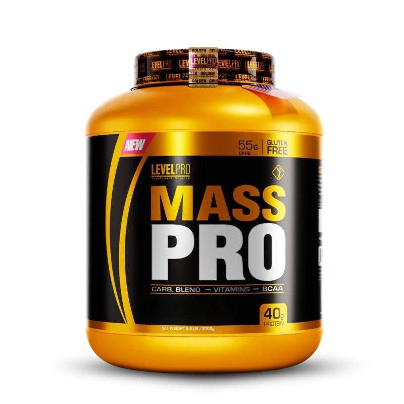 Mass Pro 6.6Lbs Vanilla Creme+Straps - Imagen 2