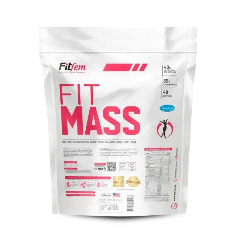 Fitmass 5 Kg Vainilla+Straps - Imagen 2