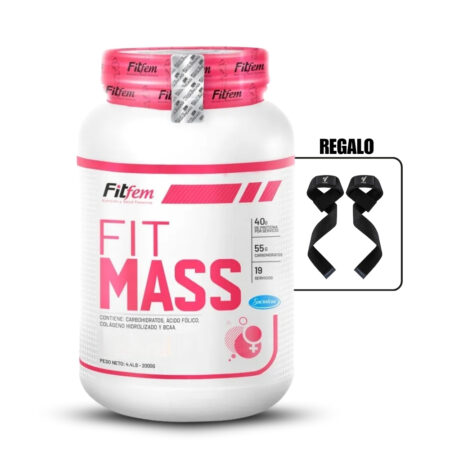 Fitmass 2 Kg Vainilla+Straps