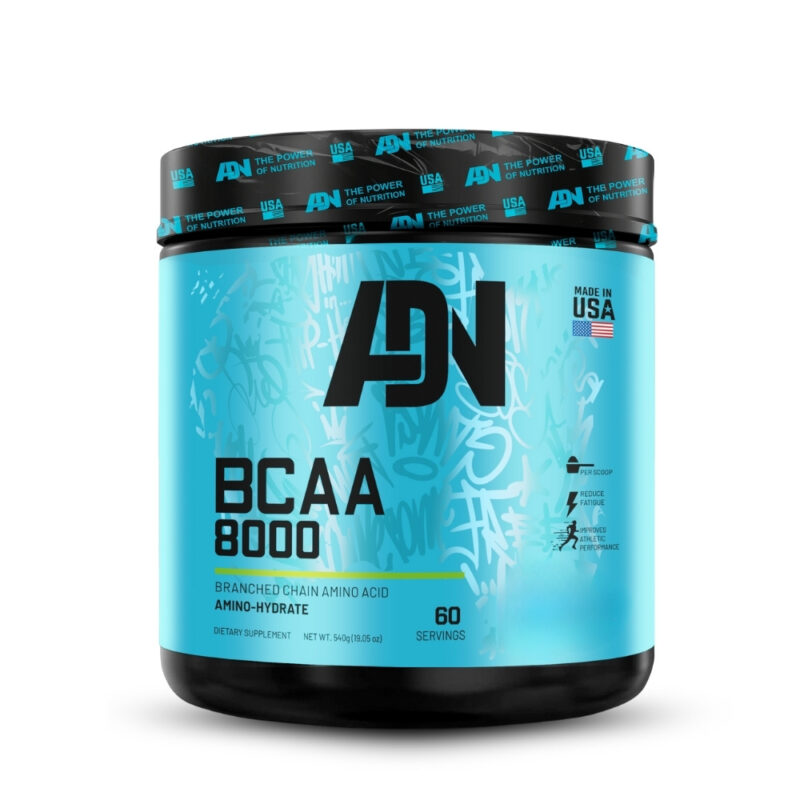 Bcaa 8000 540Gr Green Apple+Straps - Imagen 2