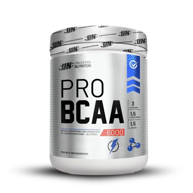 Pro Bcaa 6000 500 Gr Naranja+Straps - Imagen 2
