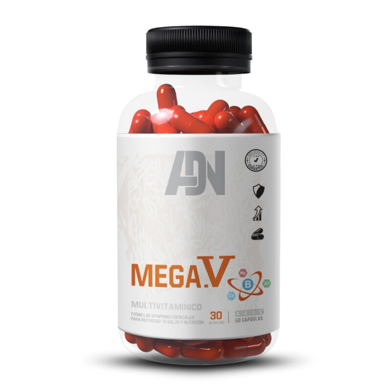 Multivitaminico Adn Mega V 100 Caps+Straps - Imagen 2