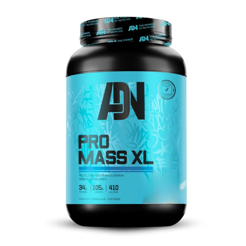 Adn Pro Mass Xl 2 Kg Chocolate+Straps - Imagen 2