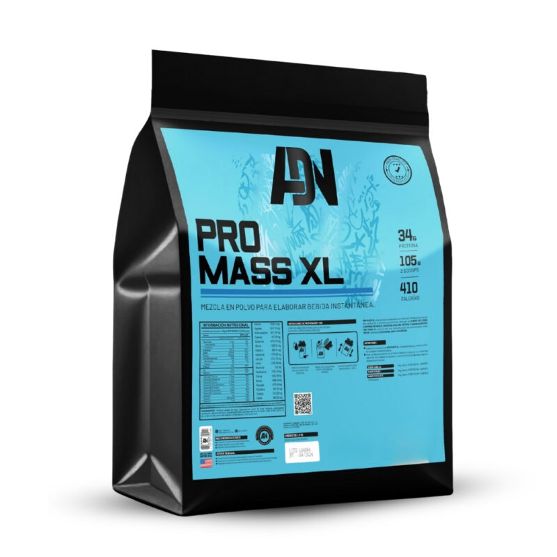 Adn Pro Mass Xl 3 Kg Chocolate+Straps - Imagen 2