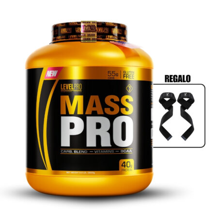 Mass Pro 6.6Lbs Vanilla Creme+Straps