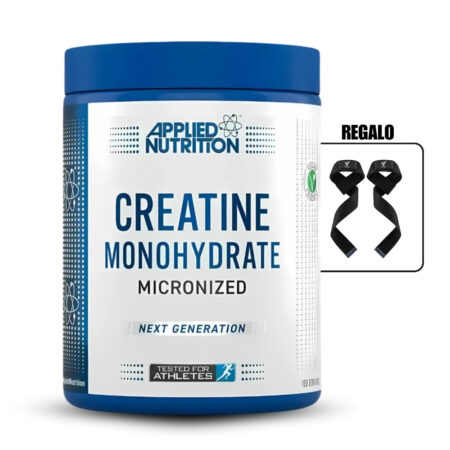 Creatina Monohidratada Applied Nutrition 500Gr+Straps