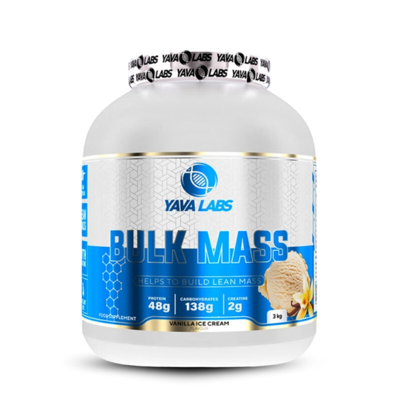 Bulk Mass 3Kg Vainilla+Straps - Imagen 2