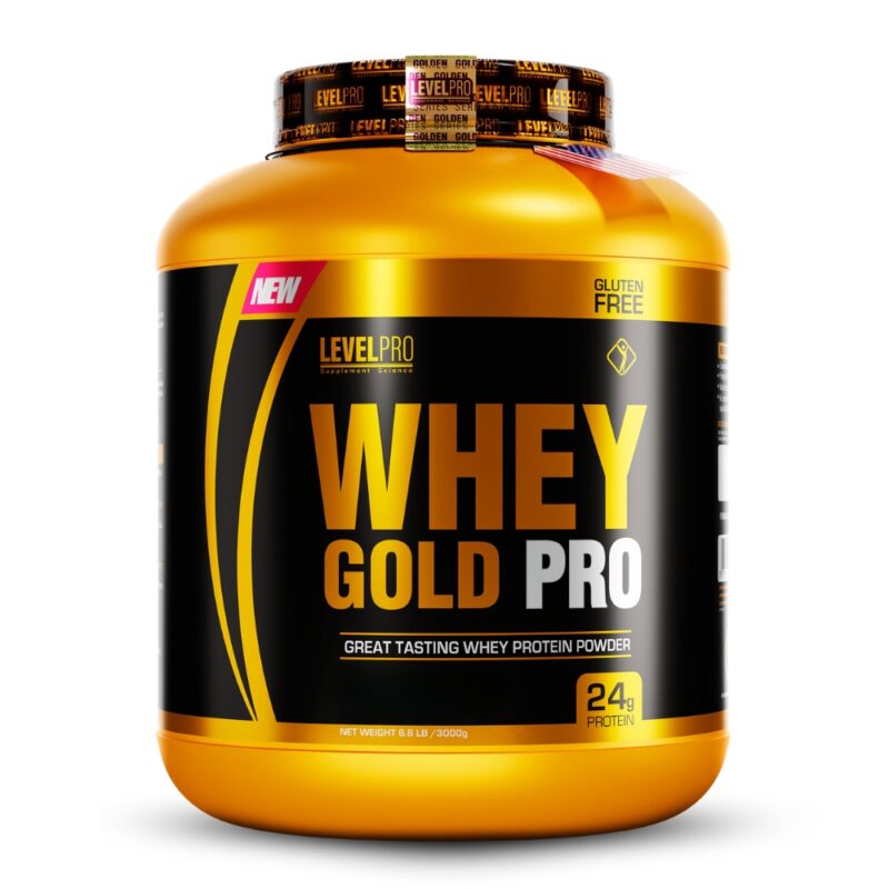 Whey Gold Pro 6.6Lbs Vanilla Creme+Straps - Imagen 2