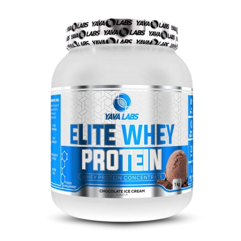 Proteína Yava Elite Whey Protein 1Kg Chocolate+Straps - Imagen 2