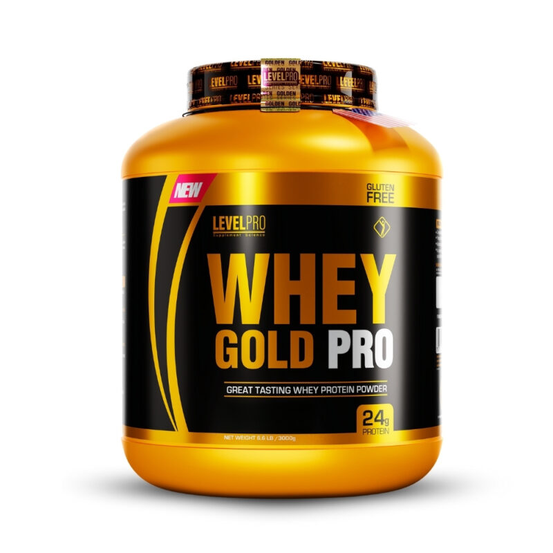 Whey Gold Pro 6.6Lb VainillaCreatina Level Pro 250GrStraps - Imagen 2