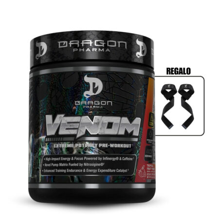 Venom Dragon Pharma 40 Serv Fruit Punch+Straps