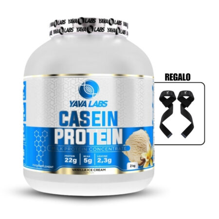 Casein Protein 2Kg Vainilla+Straps