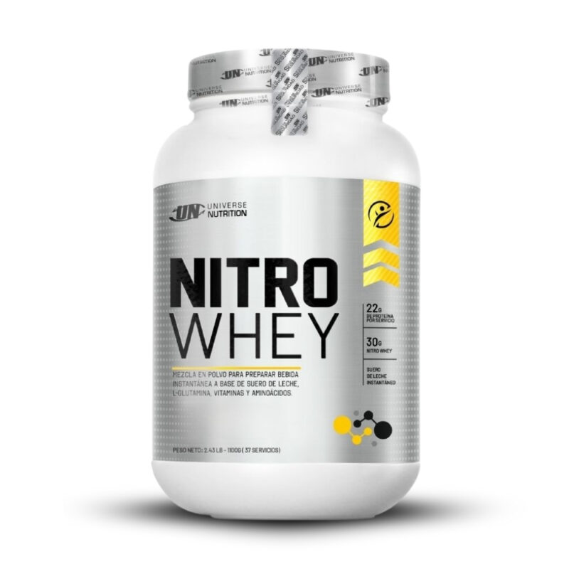Nitro Whey 1.1 Kg Chocolate+Creatina Level Pro 250GrStraps - Imagen 2