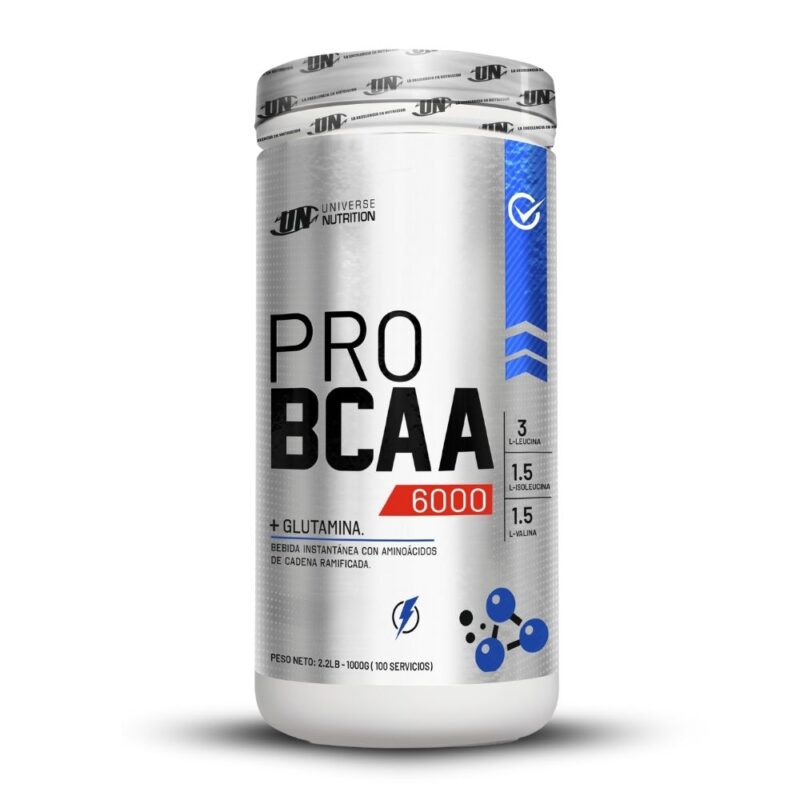 Pro Bcaa 6000 1 Kg Fruit Punch+Straps - Imagen 2