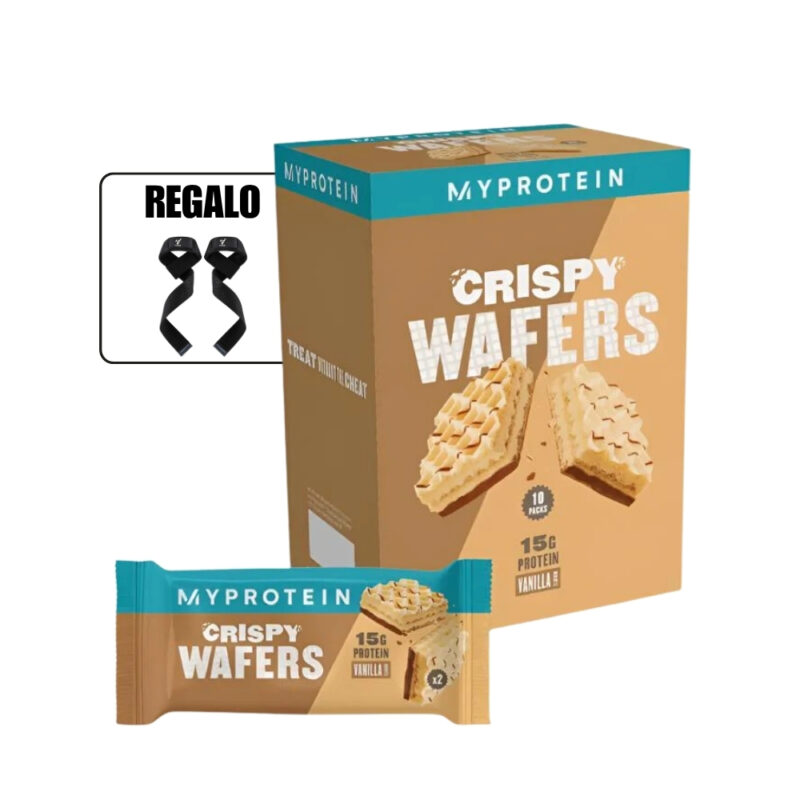 Crispy Wafers Caja 10 Unidades+Straps