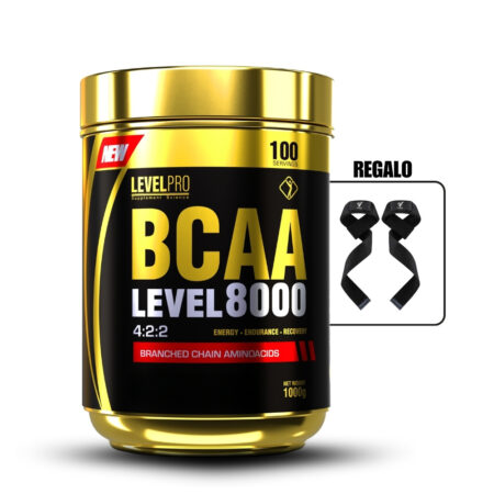 Bcaa Level Pro 8.0 1080Gr Fruit Punch+Straps