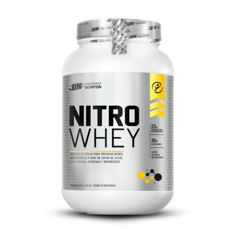 Nitro Whey 1.1 Kg Cookies & Cream+Straps - Imagen 2