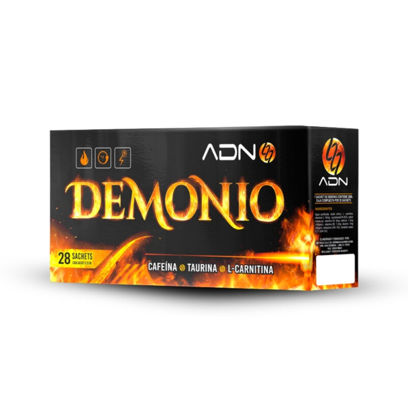 Demonio Caja X 28 Maracuya+Straps - Imagen 2