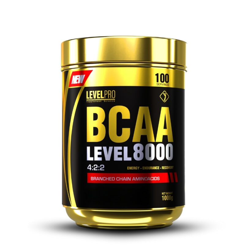Bcaa Level Pro 8.0 1080Gr Fruit Punch+Straps - Imagen 2