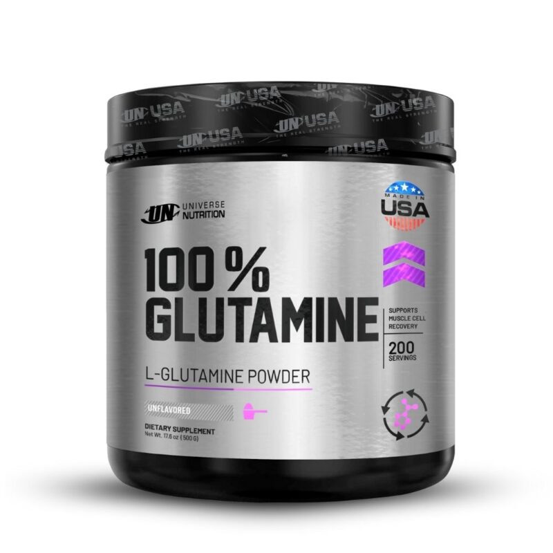 Glutamina Micronizada Universe Nutrition 500Gr+Straps - Imagen 2