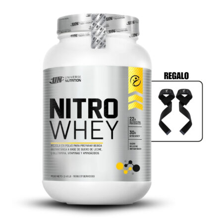 Nitro Whey 1.1 Kg Cookies & Cream+Straps