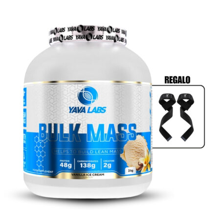 Bulk Mass 3Kg Vainilla+Straps