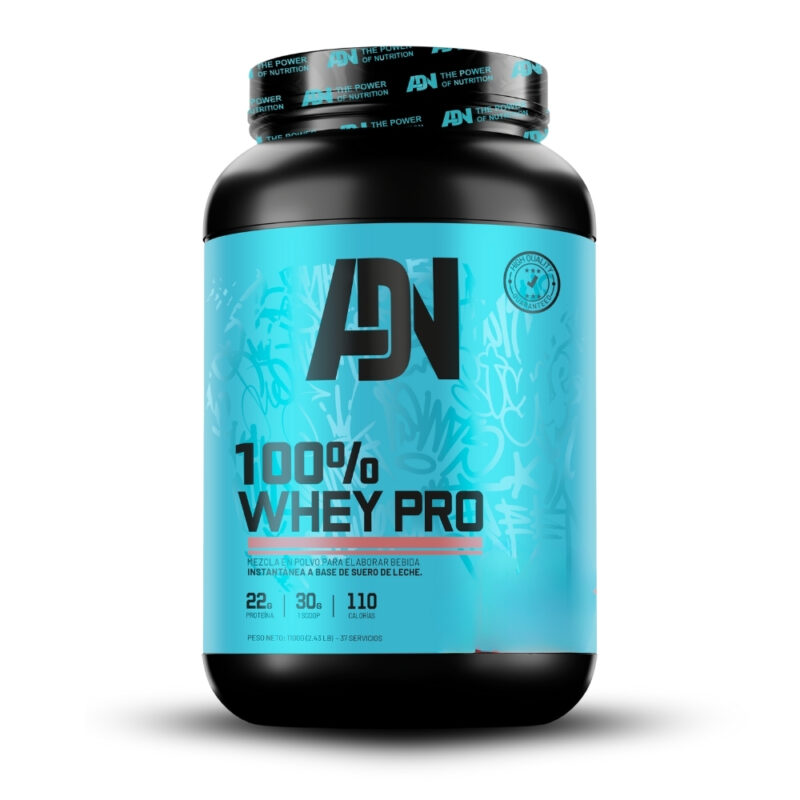 100% Whey Pro 1.1Kg Vainilla+Straps - Imagen 2
