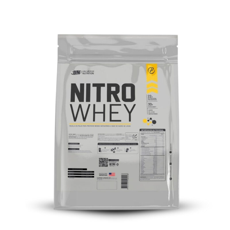 Nitro Whey 3 Kg Vainilla+Straps - Imagen 2