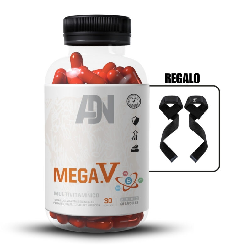 Multivitaminico Adn Mega V 100 Caps+Straps