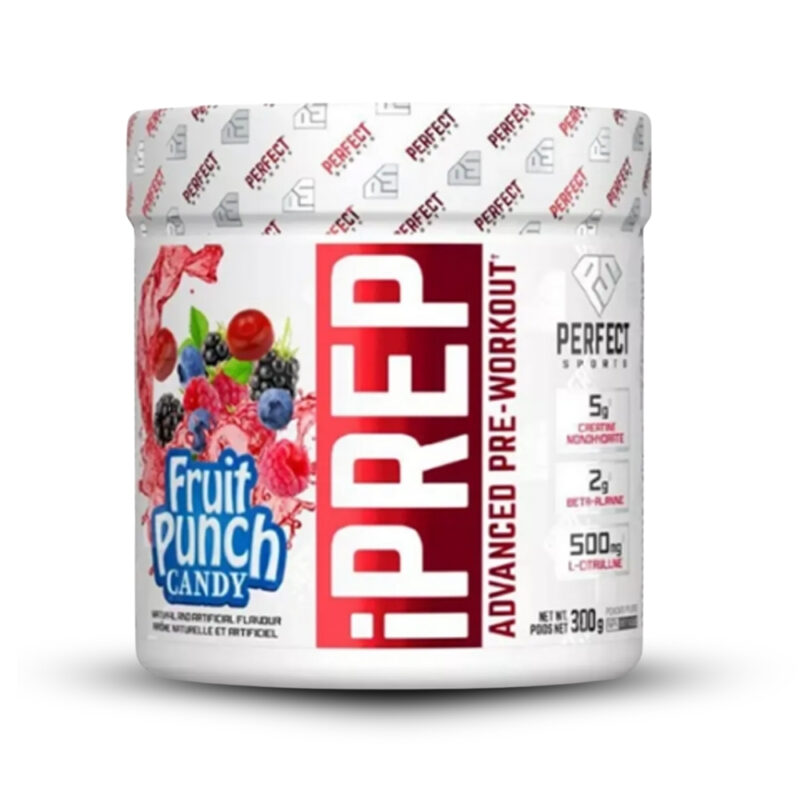 PRE ENTRENO IPREP 300GR FRUIT PUNCH 30 SERV + STRAPS - Imagen 2